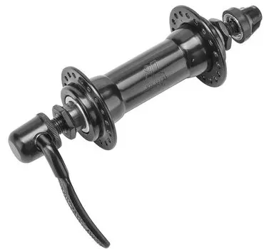 Втулка велосипедная JOY TECH JY-431, передняя, чёрный, LU065123