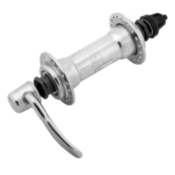 Втулка велосипедная JOY TECH JY-431, передняя, 36Н, на эксцентрик, сталь, хромированная, 130029