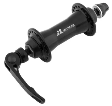 Втулка велосипедная JOY TECH JY-751DSE, передняя, 36Н, на эксцентрик, алюминий, чёрный, 130065