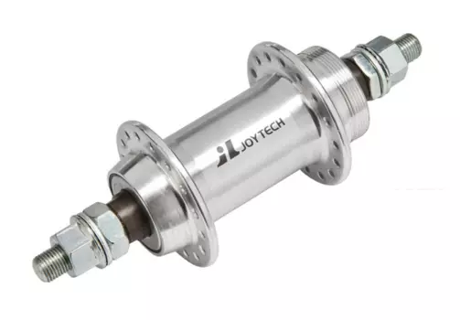 Втулка велосипедная Joy Tech, JY-766 32H, задняя, для BMX, под трещотку, ось 3/8", серебристая, 130136