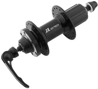 Втулка велосипедная Joytech D142DSE, задняя, под кассету, 8/9скоростей, диск, 6 болтов, 36Н, черный, LU009972