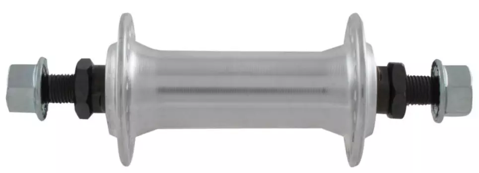 Втулка велосипедная Messing, передняя, 36 отверстий, серебристая, 325130