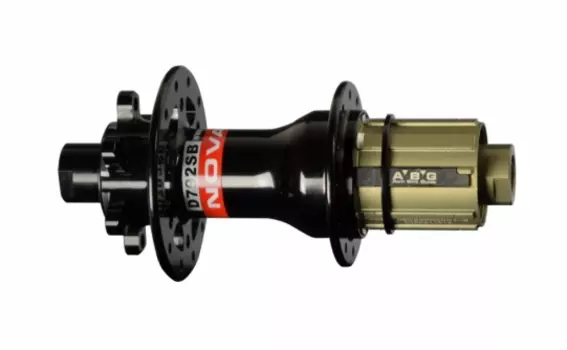 Втулка велосипедная NOVATEC, задняя, под кассету, под диск, 32H, без эксцентрика, D792SB-A4A-11S-QR