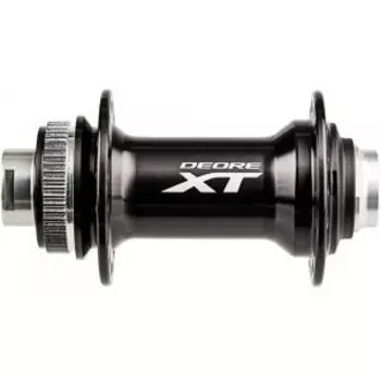 Втулка велосипедная передняя Shimano XT M8010-B, 32 отверстия, C.lock, под полую ось 15мм, без lock ring, EHBM8010BEX