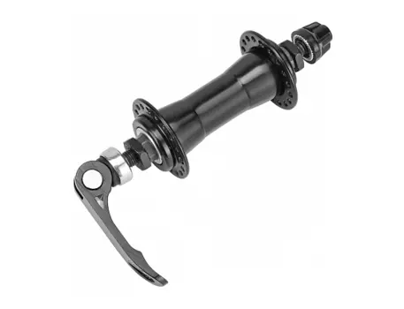 Втулка велосипедная QUANDO KT-122FQR, передняя, 36H, на эксцентрике, сталь, чёрный, 130214