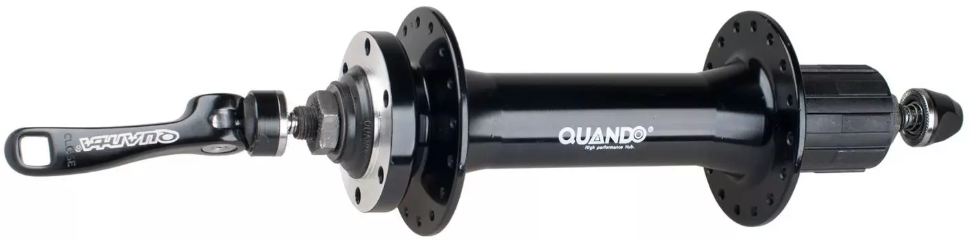 Втулка велосипедная QUANDO KT-SL4R, задняя, на 32 спицы, под кассету, 8-10 скоростей, с эксцентриком, 6-190044