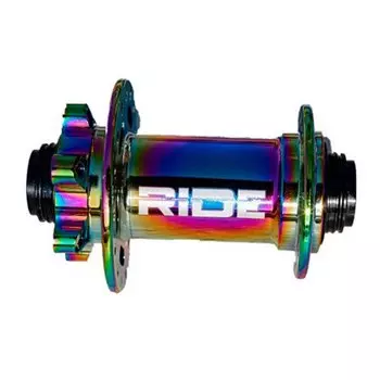 Втулка велосипедная RIDE Boost 32h 15x110, передняя, под кассету, Oil Slick, BX211OIL