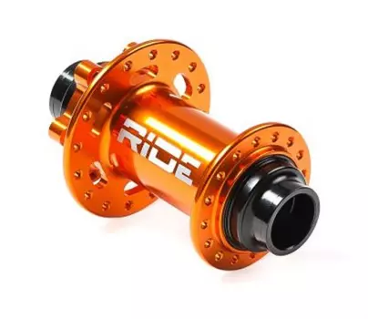 Втулка велосипедная RIDE Boost, передняя, 32h, 15x110, Orange, BX211FOR