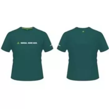 Велофутболка Merida More Bike, короткий рукав, Teal-Blue