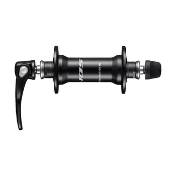 Втулка велосипедная SHIMANO 105 R7000, передняя, 36 отверстий, чёрный, EHBR7000AL