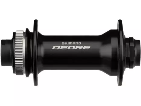 Втулка велосипедная Shimano Deore M6010-B, передняя, 32 отверстия, чёрный, EHBM6010BBX