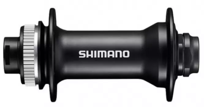 Втулка велосипедная Shimano MT400, передняя, 36 отверстий, черный, EHBMT400A