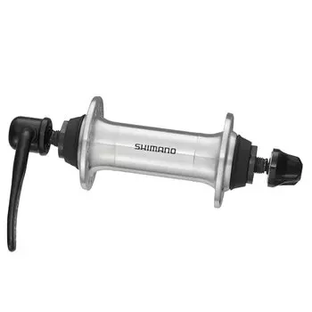 Втулка велосипедная Shimano RM70-S, QR, передняя, 36H, серебристый, УТ000022399