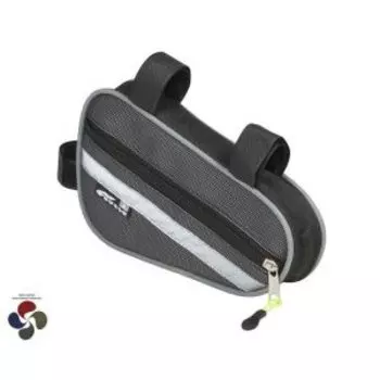 Велосумка COURSE MASTER, крепление под раму, малая, нейлон, 22x12 см, вс013.022.1.0