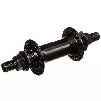 Втулка велосипедная STG B17F, передняя, алюминий, 48Н, OLD 100 мм, под v-brake, промподшипники, чёрный, Х95364