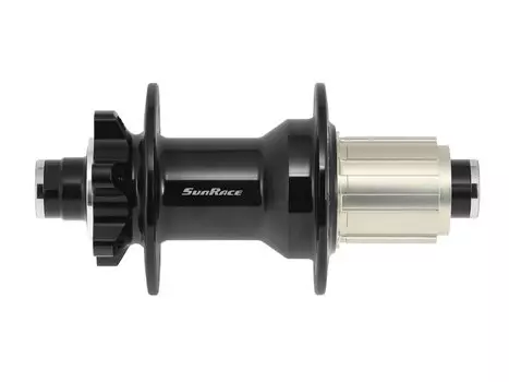 Втулка велосипедная SUNRACE HBMX88.REHS.BS0.BX MX88, задняя, под кассету,32H, под диск, промподшипник, чёрная, 06-201501