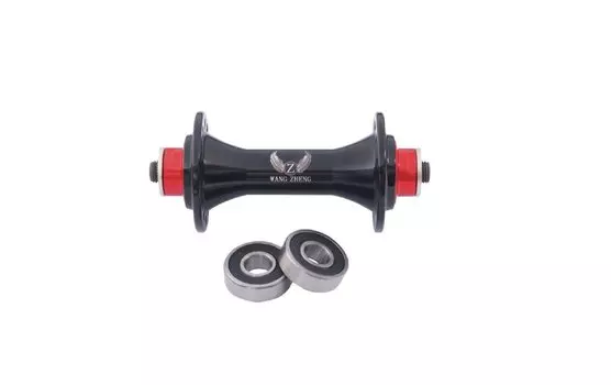 Втулка велосипедная TRIX, передняя, ROAD, алюминий, 36 отверстий, красно-черный, WZ-A285FBQ