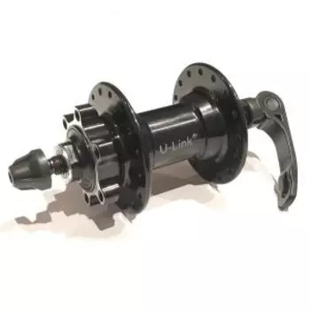 Втулка велосипедная U-Link, передняя, промподшипник, под эксцентрик, 32 Н, чёрный, GL-B31F-QS32