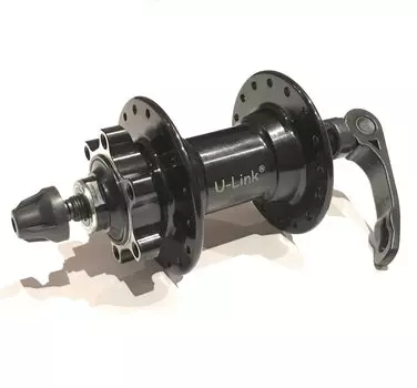 Втулка велосипедная U-Link, передняя, промподшипник, под эксцентрик, 32 Н, чёрный, GL-B31F-QS32