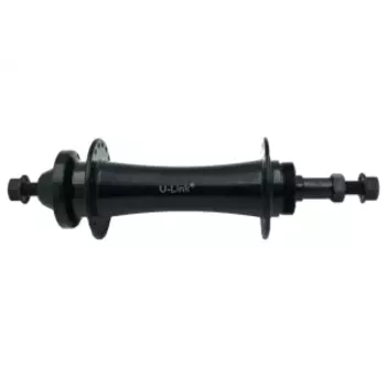 Втулка велосипедная U-Link, задняя, алюминий, для фэт-байка, на гайках, под трещотку, под диск 6 болтов, GL-B47R-DS197