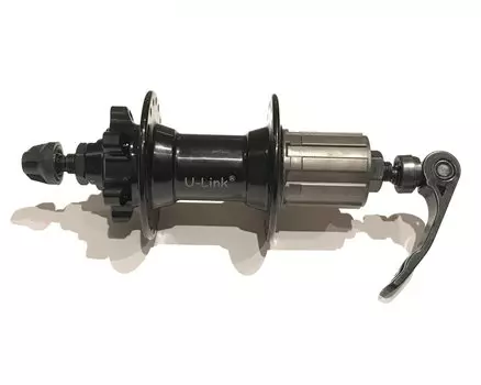 Втулка велосипедная U-Link, задняя, под кассету, на промподшипниках, 36Н, GL-B31R-QS36