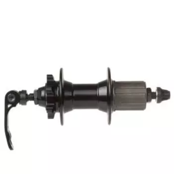 Втулка велосипедная VENTURA, задняя, под кассету,36H, под дисковый тормоз, 8/9 скоростей, чёрная, 00-180256