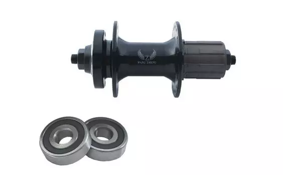 Втулка велосипедная WANG ZHENG, задняя, под дисковый тормоз, под кассету, на эксцентрике, 36 H, чёрный, WZ-A282RQ black