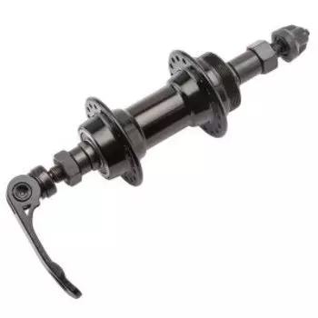 Втулка велосипедная WZ-A201RBQ, задняя, 36Н, эксцентрик, под трещотку 7-8скоростей, промподшипник, чёрный, 130262