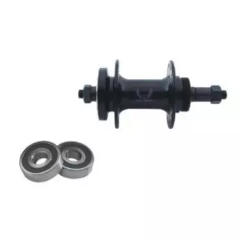 Втулка велосипедная WZ, задняя, алюминий, под диск, под трещотку, на гайках, 36 H, чёрный, WZ-A208RB black