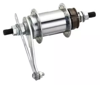 Втулка велосипедная, задняя, 36Н, на гайках, 18T, GC 04