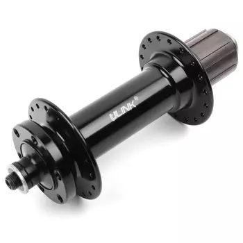 Втулка велосипедная задняя Vinca Sport, 3/8*14G*36H*170*180 с пром. подшипниками 8S/9S/10S L=R, GB 54R QS black 36H