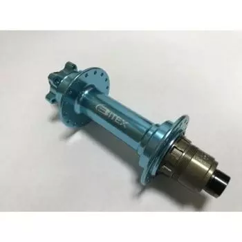 Велосипедная втулка Bitex FB-MTR12-197, задняя, 32 спицы, голубая, FB-MTR12-197LightBlue