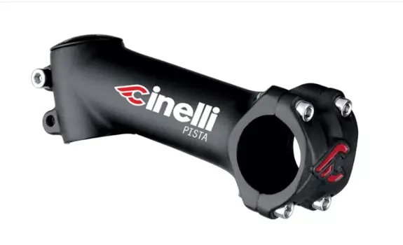 Вынос руля велосипедный Cinelli STEM PISTA ALU, трековый, 31.8, 130 mm, MATTE BLK, AMPT31130