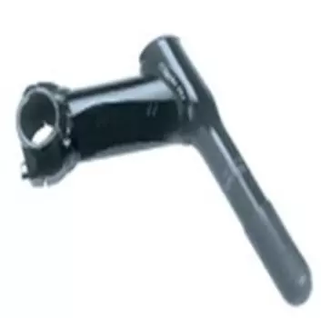 Вынос руля велосипедный Vinca Sport, нерегулируемый, внутренний, 25.4*80мм, угол-10°, черный, VST 21 black