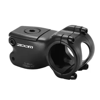 Вынос руля велосипедный ZOOM, 1-1/8" х 50мм х 35мм х 0°, высота 36мм, с крышкой, TDS-D622-8-35/ISO-M/DIN+(M)