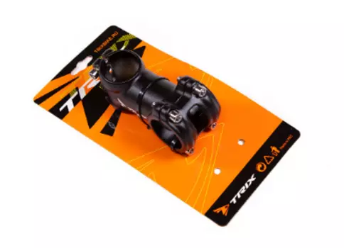 Вынос велосипедный, AL, для безрезьбовой вилки 1-1/8", под руль 31,8 мм, L:60 мм, угол 15°, черный, JB-8721 (60 мм)