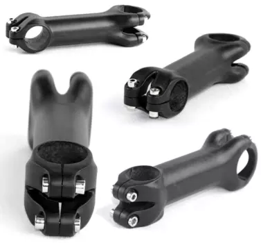 Вынос велосипедный ALEXBIKES, карбон, 100мм, 28.6/31.8мм, 6 градусов, stem100-UD-M