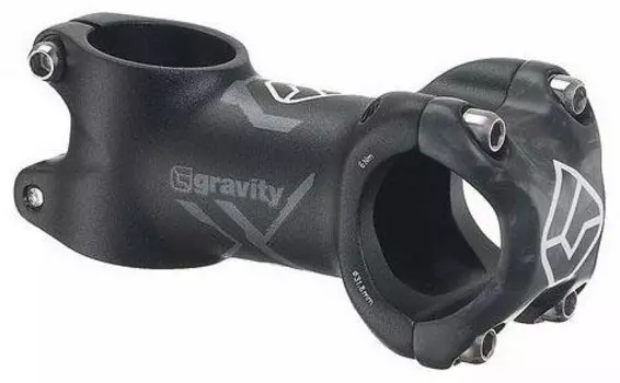 Вынос велосипедный FSA Gravity Gradient ST, 31.8 x 90 mm, SB Black, 170-9213