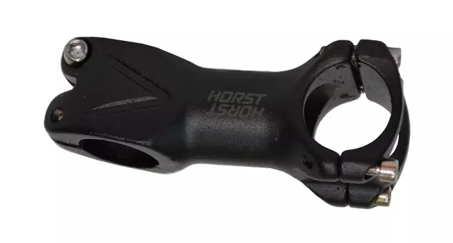 Вынос велосипедный HORST, нерегулируемый, 1 1/8" 90мм/+7`, для руля 25,4мм, алюминий, черный, 00-170852