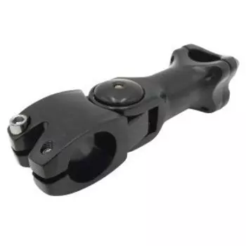 Вынос велосипедный KALLOY AS-822, алюминий, регулируемый, 110 мм/0-60град/1 1/8", 4 болта, черный, KALLOY AS-822-110 bl