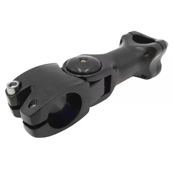 Вынос велосипедный KALLOY AS-822, алюминий, регулируемый, 110 мм/0-60град/1 1/8", 4 болта, черный, KALLOY AS-822-110 bl