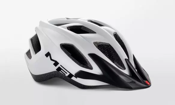 Велошлем Met Funandgo, матовый белый 2018