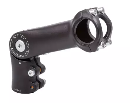 Вынос велосипедный M-WAVE, внешний, 110 мм, алюминий, черный, 5-400320