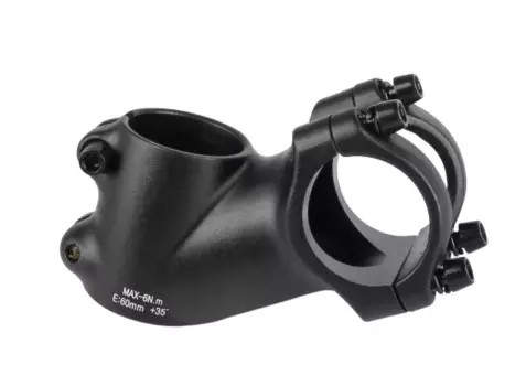 Вынос велосипедный M-WAVE, внешний, нерегулируемый, алюминиевый, кованный, черный, 5-404350