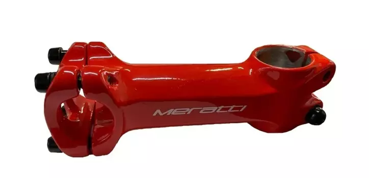 Вынос велосипедный MERATTI TDS-C476-8, нерегулируемый, 28,6 мм, 25,4 мм, 110 мм, красный, 1SMARE200005