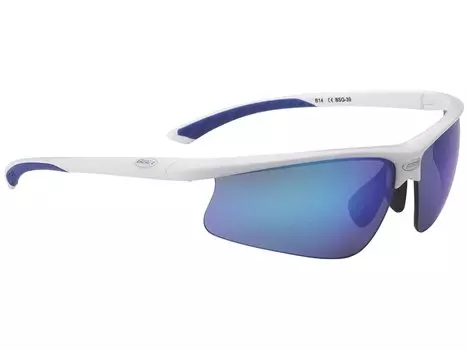 Очки велосипедные BBB Winner PC, сменные линзы жёлтые+прозрачные, мешочек, белые, BSG-39