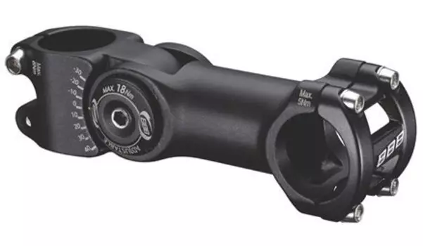 Вынос велосипедный регулируемый BBB HighSix OS, 90 мм, 31.8, черный, BHS-29