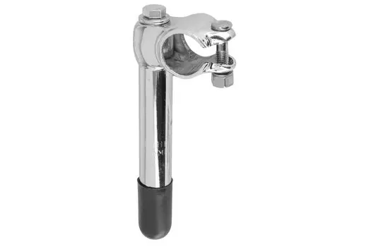 Вынос велосипедный Stels DTS-671, для резьбовой рулевой, 265мм, серебро, 140097, LU090038