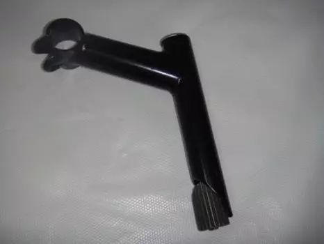 Вынос велосипедный TBS, под резьбовую рулевую колонку, чёрный, под руль 25,4 мм, длина 90 мм