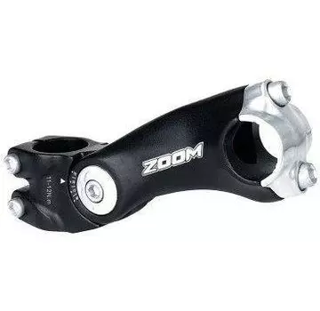 Вынос велосипедный внешний ZOOM, регулируемый 0-60`, 1 1/8", 120/90мм, для руля 25,4мм, алюминий, 6-180190